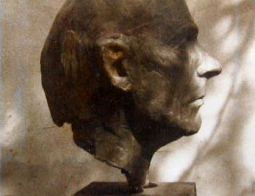 Portrait of the painter Gerard Princee